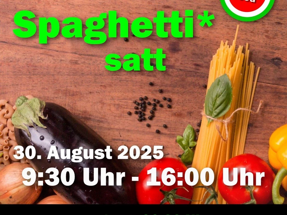 Spaghetti-Essen Bild 1: Spaghetti-Essen