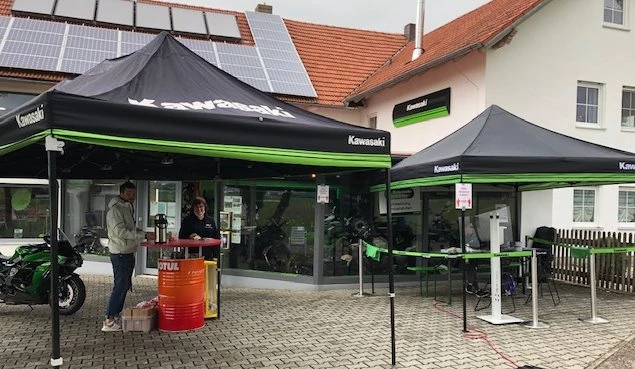 Kawasaki Road Show am 9. Juni  Bild 7: Kawasaki Road Show am 9. Juni