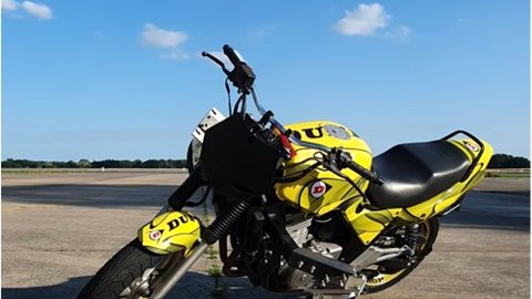 Schräglagentraining im April 2023