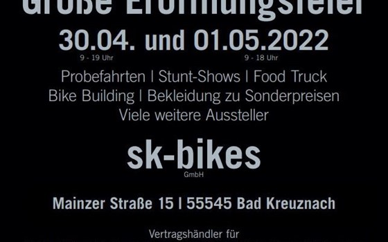 sk-bikes Eröffnungsfeier - Bild 1