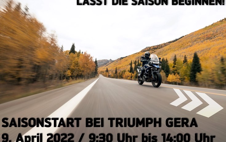 TRIUMPH Saisonstart