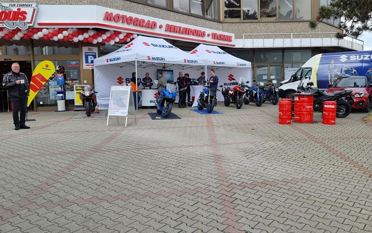 Suzuki Roadshow bei Louis in Kassel 21.05.2022
