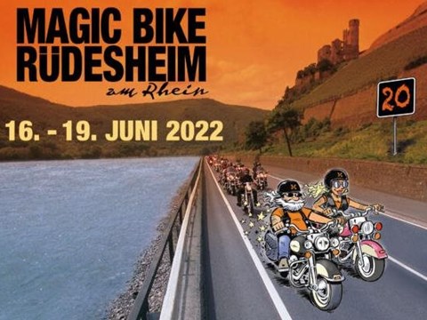 sk-bikes bei der 20. Magic Bike Rüdesheim
