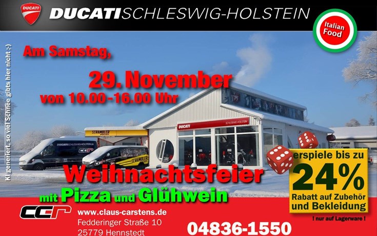 cc-r Weihnachtsfeier + Modellvorstellung