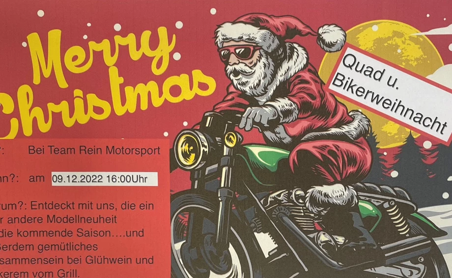 Biker- und Quad Weihnacht Bild 1: Biker- und Quad Weihnacht