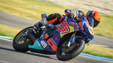 Rennstreckentraining im Juni 