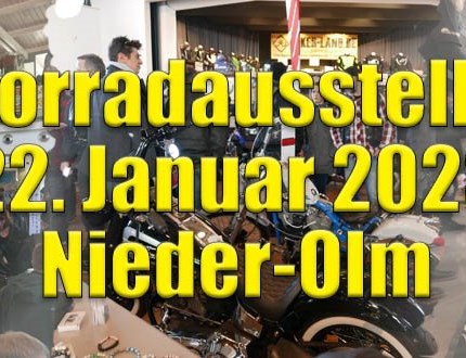 27. Motorradaustellung MC The Bikers Neuheiten für die Saison 2023 in der Ludwig-Eckes-Halle