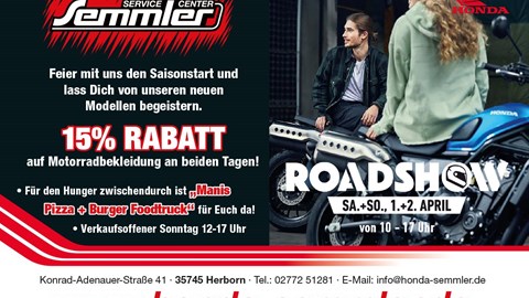 Honda Semmler - Road Show 2023