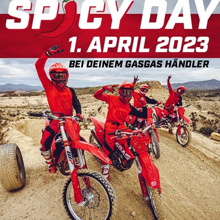 SpicyDay 2023  Kommt am 01.04.2023 vorbei, von 09:00 - 15:00 könnt ihr die Motorradneuheiten 2023 erleben