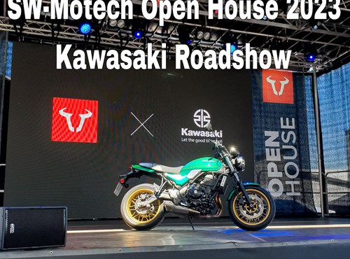 Kawasaki Roadshow beim SW-Motech Open House und Sonntagsausfahrt