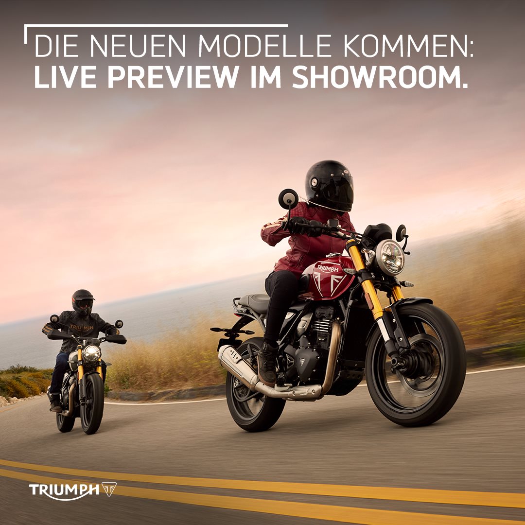 TRIUMPH NEUHEITEN 2024 - Speed 400 & Scrambler 400X