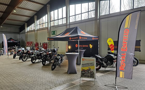 Royal Enfield bei der Technorama Kassel. - Bild 3