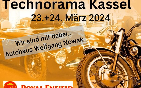Royal Enfield bei der Technorama Kassel. - Bild 2