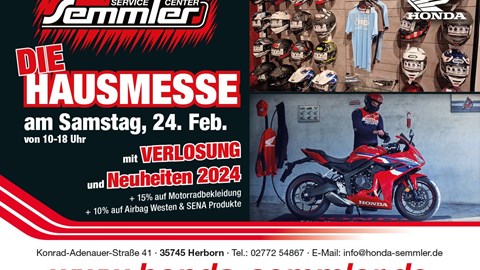 Honda Semmler - "DIE HAUSMESSE" 2024