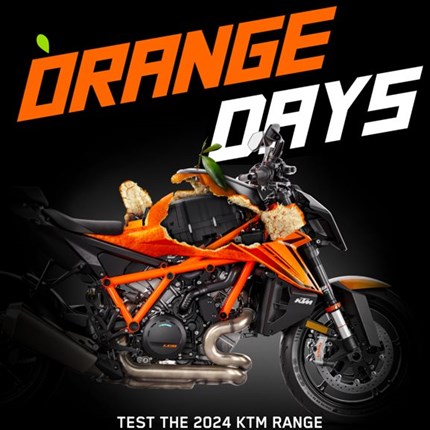 KTM Orange Day 2024  Der KTM Orange Day 2024 findet bei uns nur am Samstag in kleinem Rahmen statt.  Gerne kannst du vorbeikommen und die neuen KTM-Modelle anschauen  ...