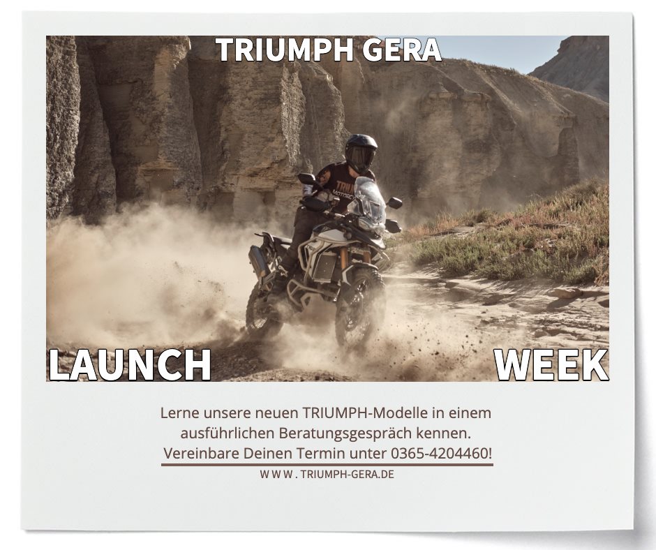 Launch-Woche bei TRIUMPH Gera