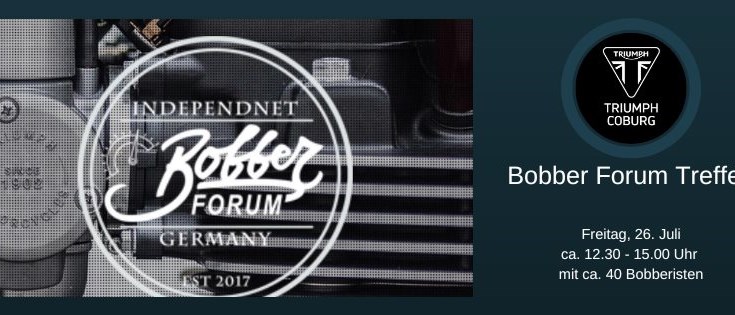 Treffen Triumph Bobber Forum Germany