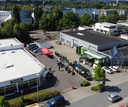 Motorrad Termin Roadshow und Drachenfest ! Der Kawasaki Truck kommt !!!