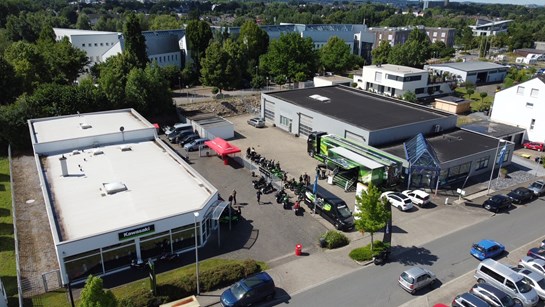 Roadshow und Drachenfest ! Der Kawasaki Truck kommt !!!