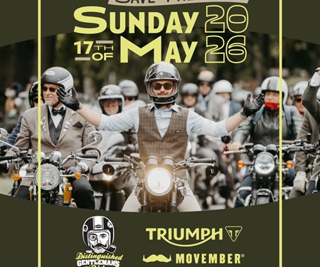 Motorrad Termin Distinguished Gentleman's Ride 2026