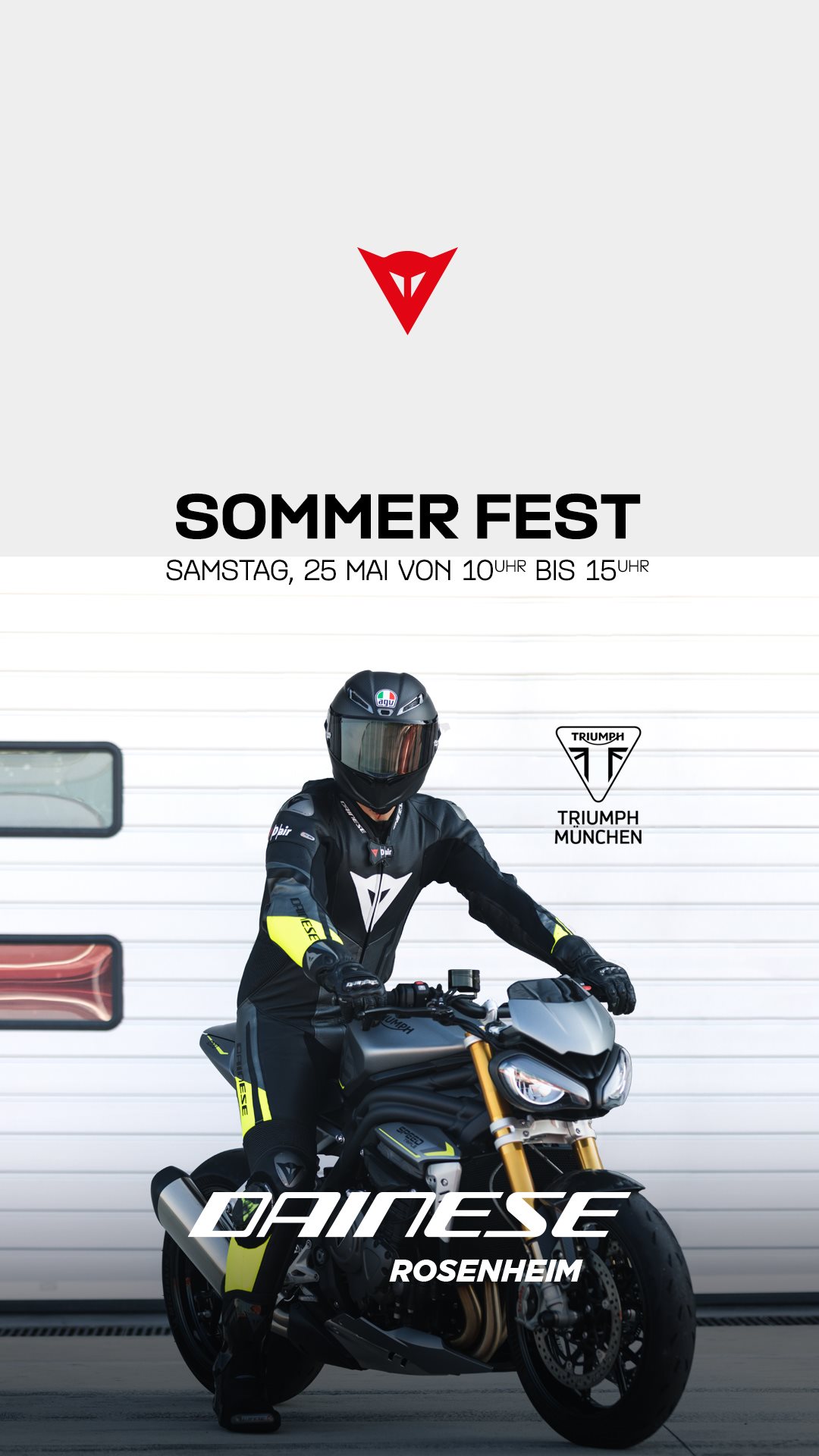 Triumph Test @ Dainese Rosenheim