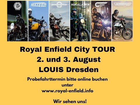 Royal Enfield City Tour Dresden