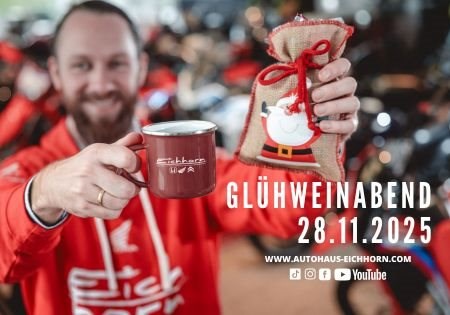 Motorrad Termin Glühweinabend am 28.11.2025