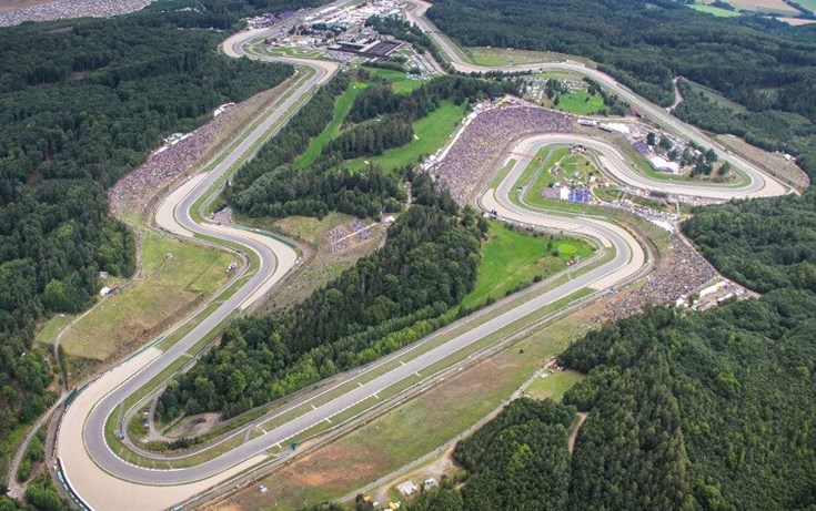 Rennstreckentraining in Brünn