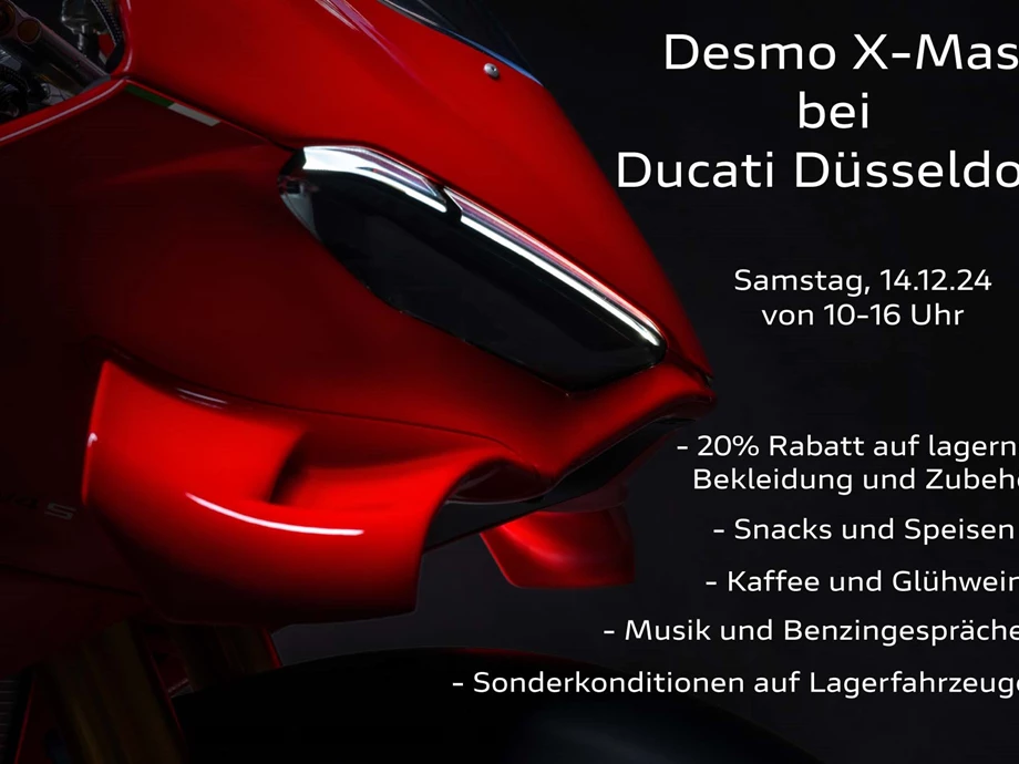 Desmo X-Mas Ducati Düsseldorf Bild 1: Desmo X-Mas Ducati Düsseldorf
