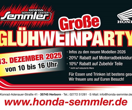 Motorrad Termin Die Große Glühweinparty 2025