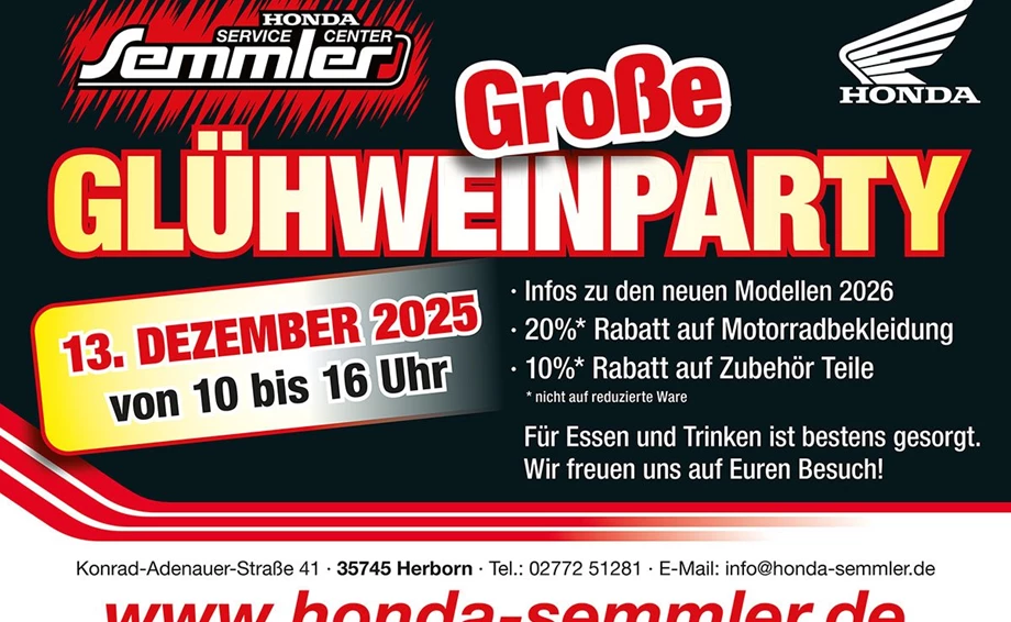 Die Große Glühweinparty 2025 Bild 1: Die Große Glühweinparty 2025