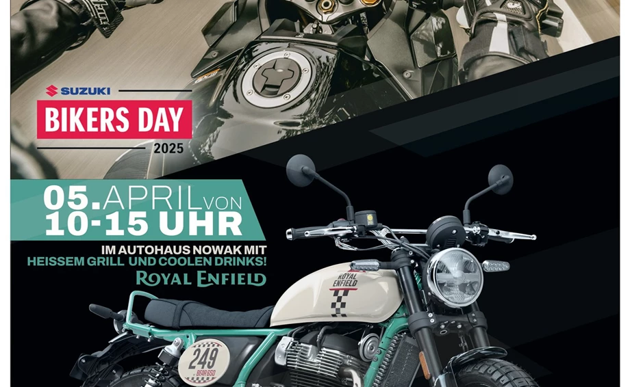 Suzuki und Royal Enfield Biker’s Day 2025 Bild 3: Suzuki und Royal Enfield Biker’s Day 2025