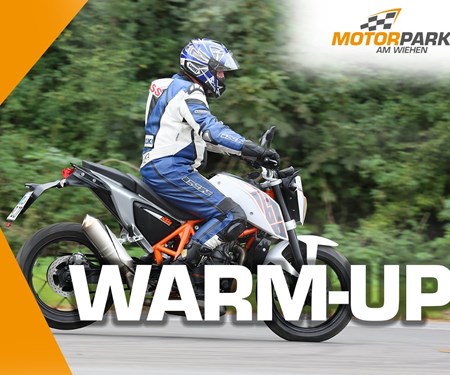 Motorrad Termin Motorrad Warm-up-Training