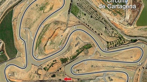 Circuito de Cartagena Prüf- und Einstellfahrten