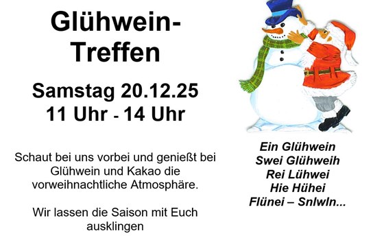 Jahresabschluss mit Glühweinumtrunk  - Bild 1 Jahresabschluss mit Glühweinumtrunk  - Bild 1