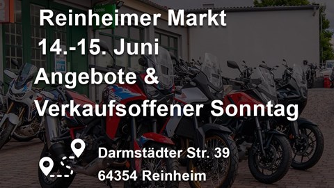 SAVE THE DATE - Reinheimer Markt - 14. + 15.06.2025 