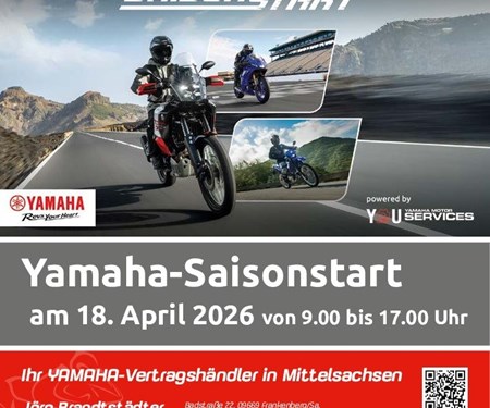 Motorrad Termin Yamaha Saisonstart