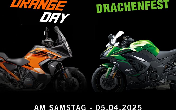 Kawasaki Drachenfest & KTM Orangeday 2025
