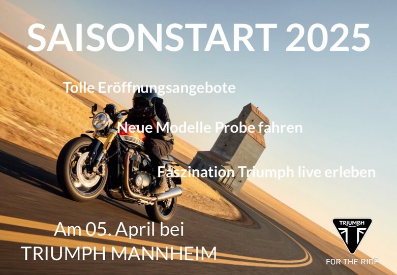 Saisoneröffnung bei Triumph Mannheim