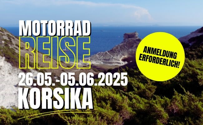 Motorradreise - Korsika