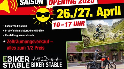 Saison Opening 2025
