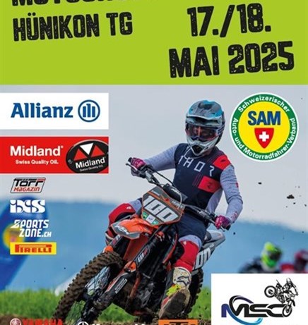 MOTOCROSS & ENDURO Rennen Hünikon 17./18. Mai 2025