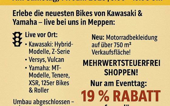 Probefahrt-Event 2.0 im Bikerzentrum-BERENTELG! - Bild 5
