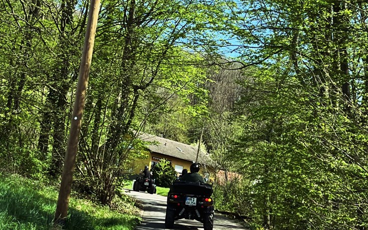 geführte 4 Stunden Quad Tour Hohenlohe und Mainhardter Wald am 12. Juli