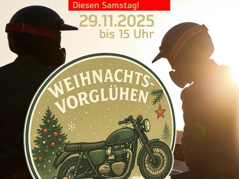 Diesen Samstag: Weihnachtsvorglühen!