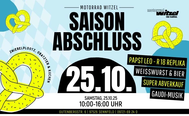 WIR FEIERN SAISONABSCHLUSS 2025! Bild 1: WIR FEIERN SAISONABSCHLUSS 2025!