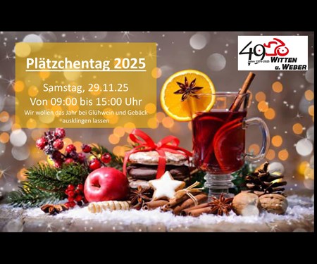 Motorrad Termin Plätzchentag