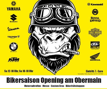 Motorrad Termin Motorradmesse "Angasen" Lichtenfels