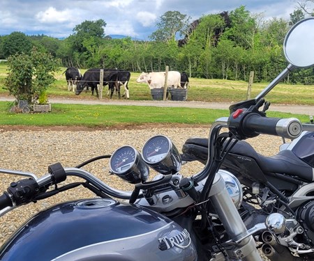 Motorrad Termin Bilder-, Reisevortrag von und mit Steini
