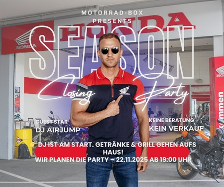 Motorrad Termin Season Closing Party